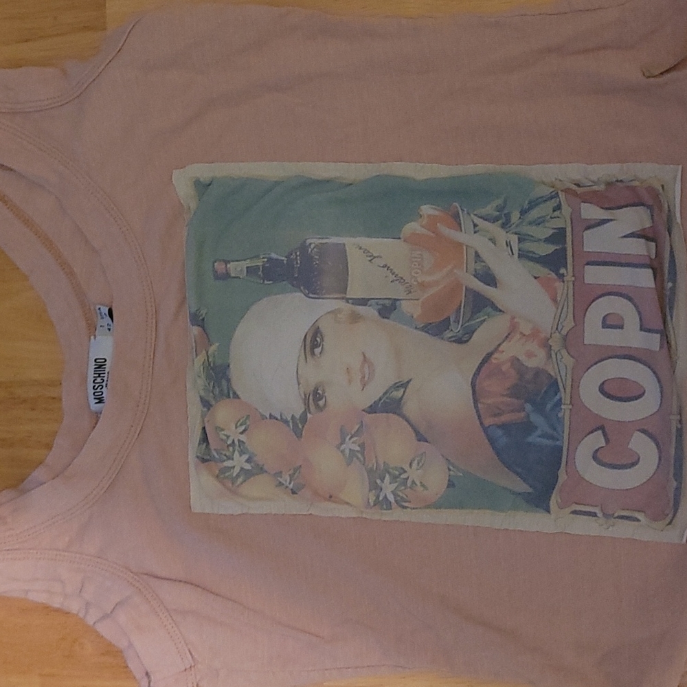 Moschino jeans tank top